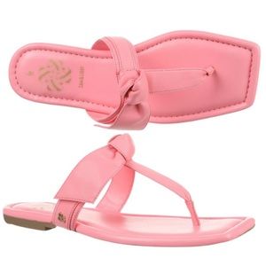 NWT Sam & Libby Tia bow sandal